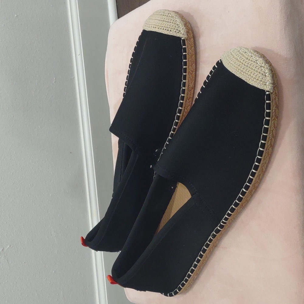 Black Sea Star Beachcomber Espadrille Slip On Shoe Men's Size 12